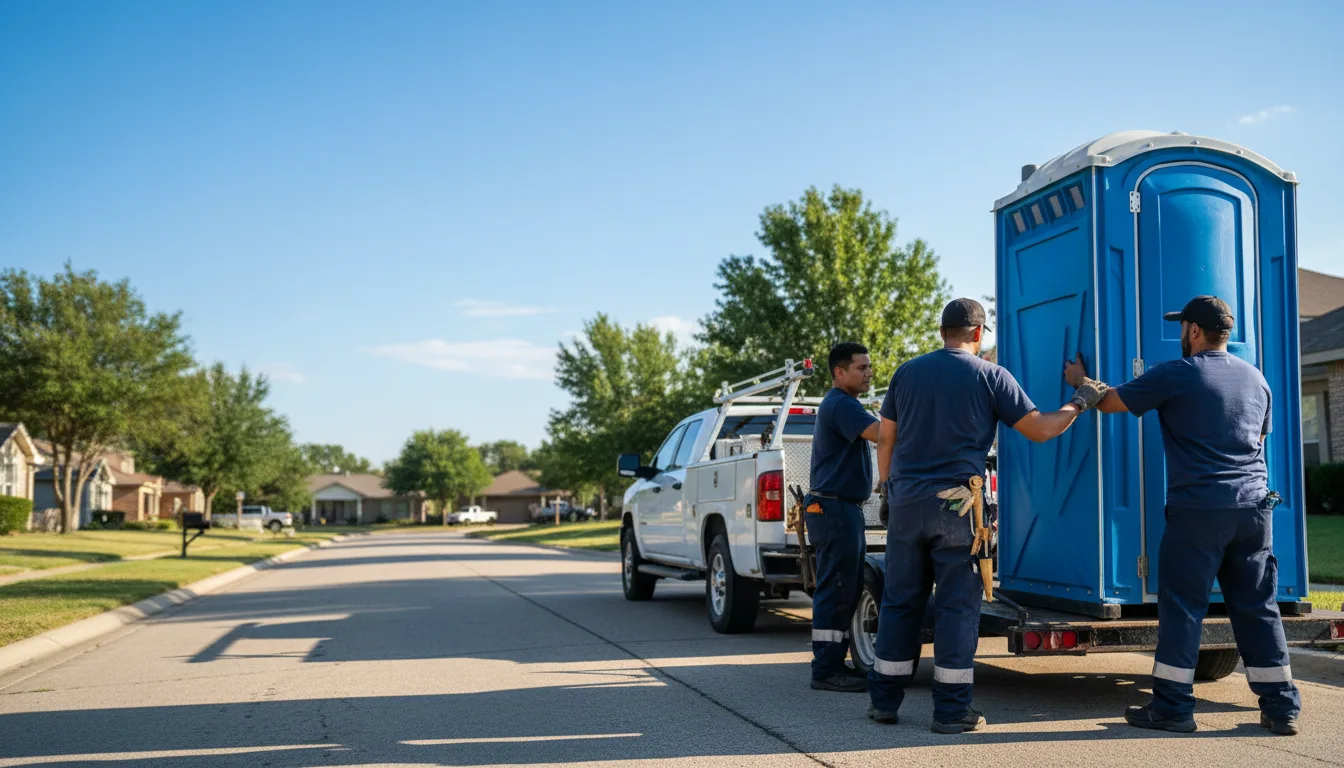Portable Toilet Rental in Texas City, TX near me